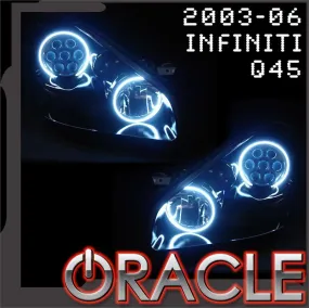 ORACLE Lighting 2003-2006 Infiniti Q45 Sedan LED Headlight Halo Kit