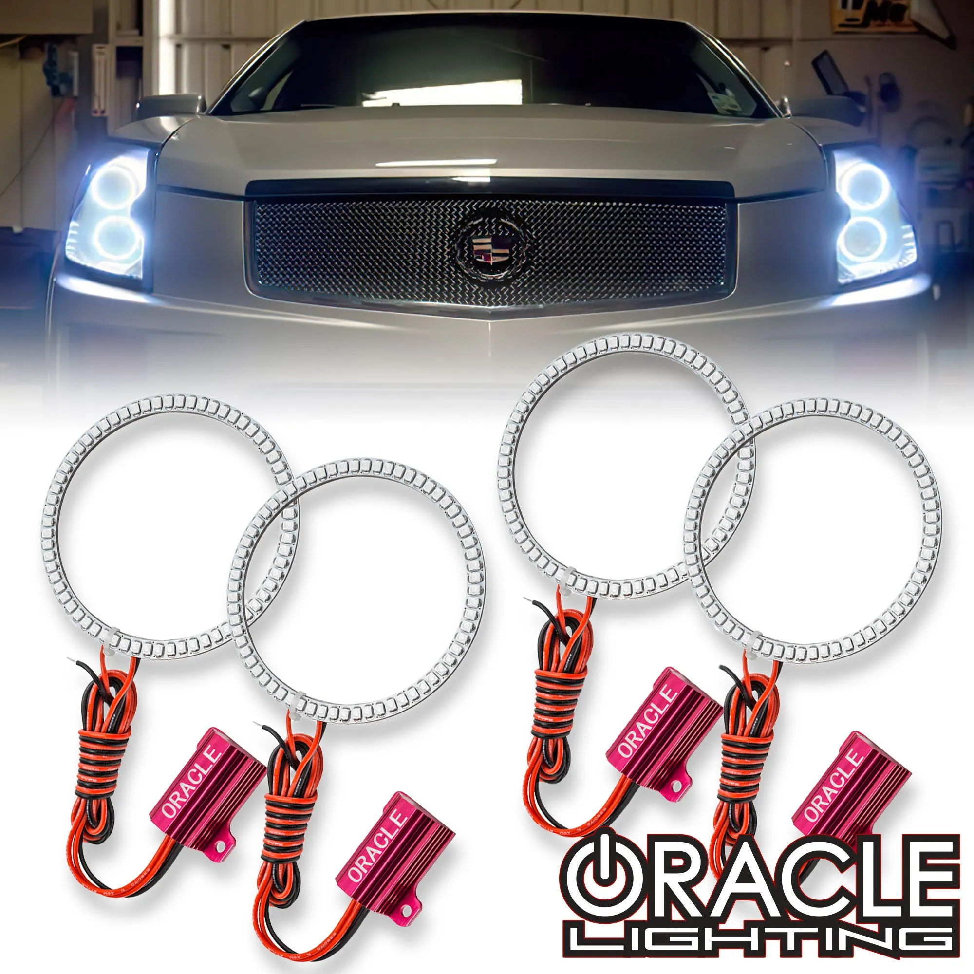 ORACLE Lighting 2003-2007 Cadillac CTS LED Headlight Halo Kit