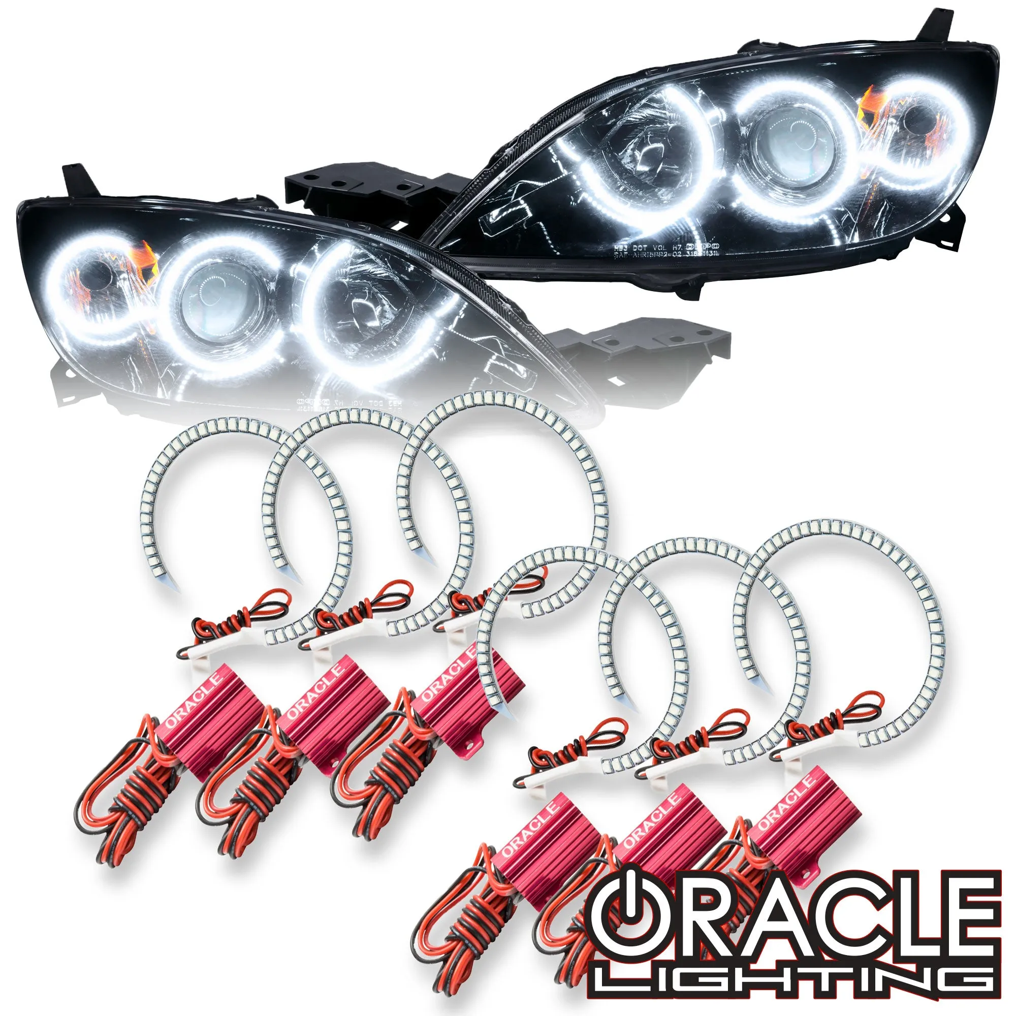 ORACLE Lighting 2004-2009 Mazda 3 LED Headlight Halo Kit