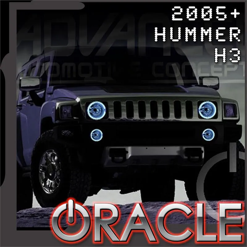 ORACLE Lighting 2005-2010 Hummer H3 LED Headlight Halo Kit