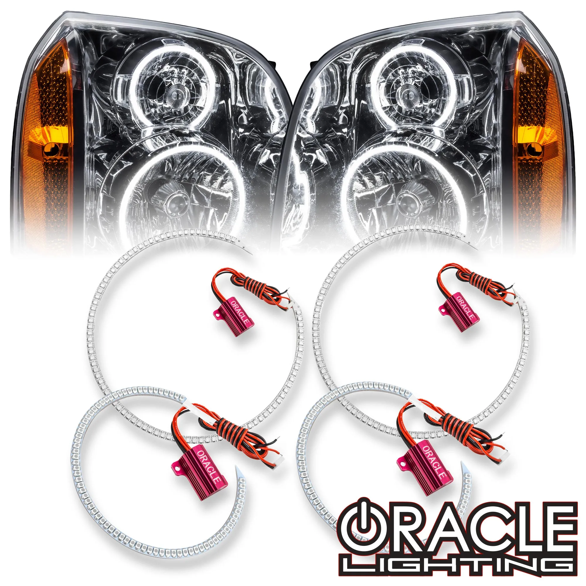 ORACLE Lighting 2007-2014 GMC Yukon LED Headlight Halo Kit