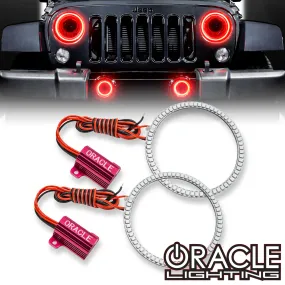 ORACLE Lighting 2007-2017 Jeep Wrangler JK LED Fog Light Halo Kit