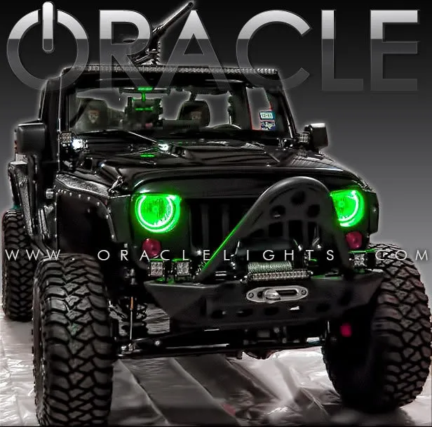 ORACLE Lighting 2007-2017 Jeep Wrangler JK LED Headlight Halo Kit