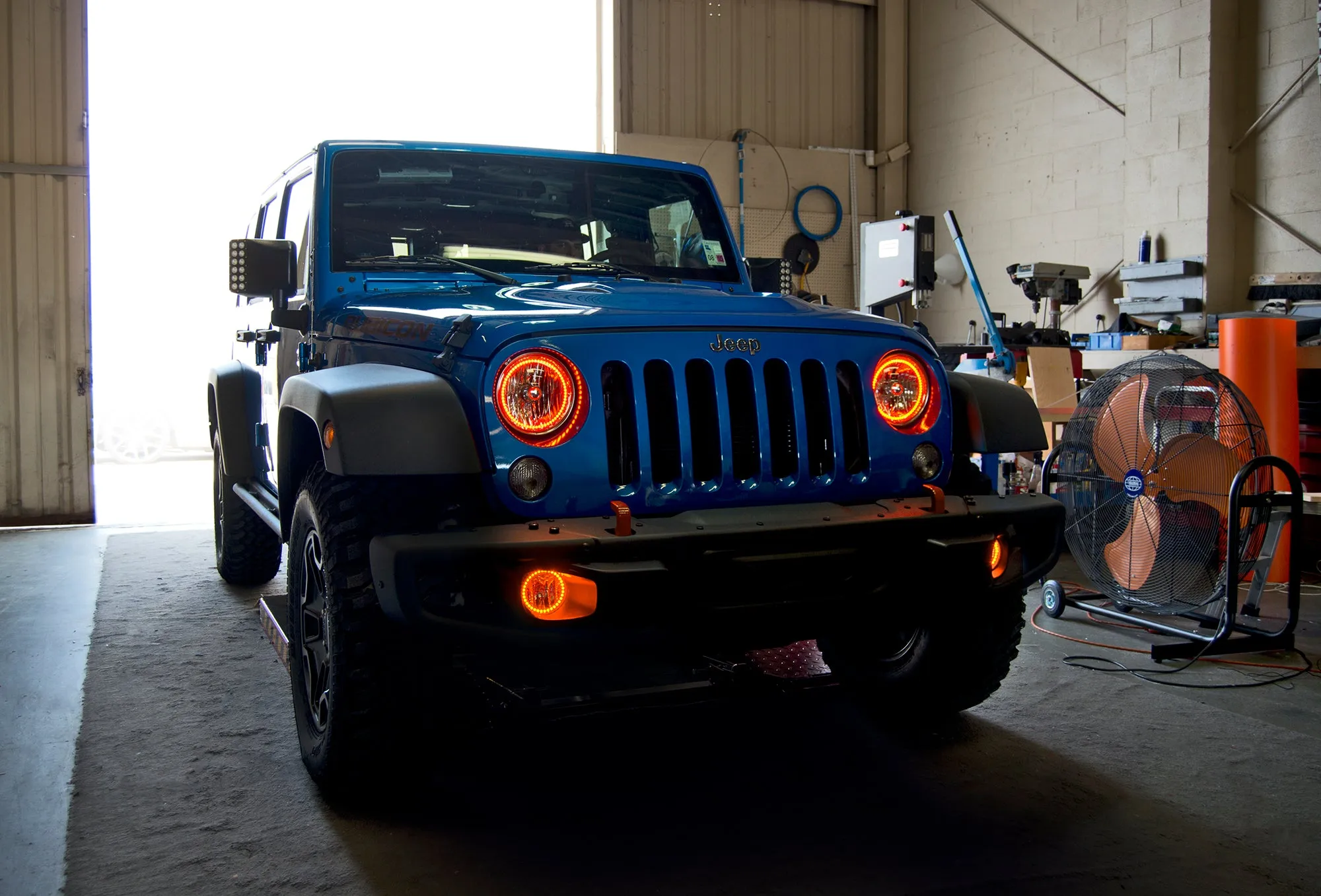 ORACLE Lighting 2007-2017 Jeep Wrangler JK LED Headlight Halo Kit