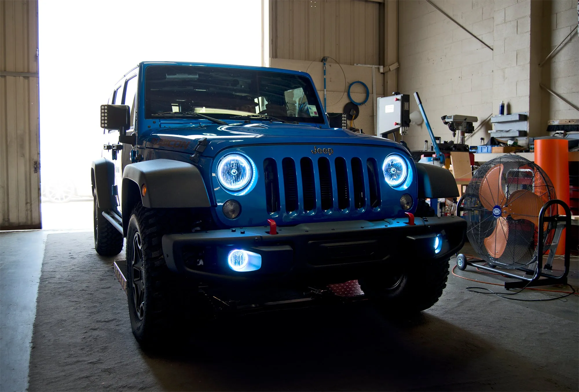 ORACLE Lighting 2007-2017 Jeep Wrangler JK LED Headlight Halo Kit