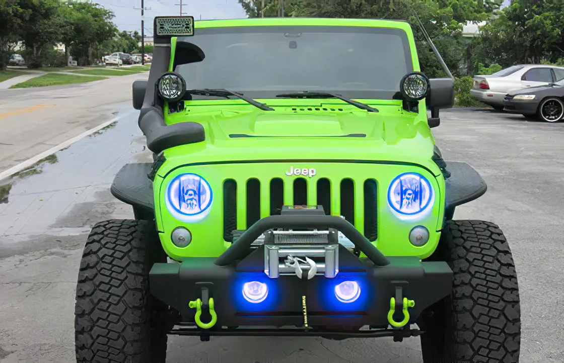 ORACLE Lighting 2007-2017 Jeep Wrangler JK LED Headlight Halo Kit