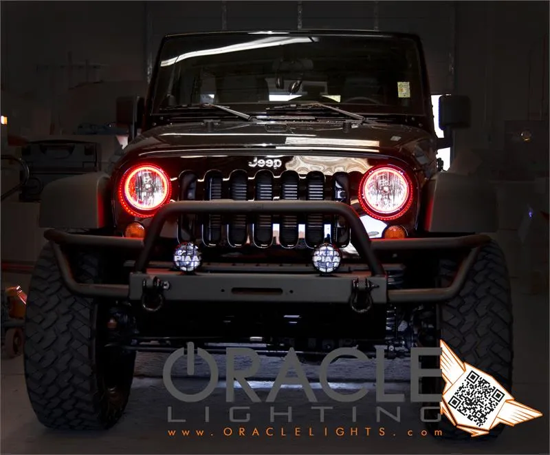 ORACLE Lighting 2007-2017 Jeep Wrangler JK LED Headlight Halo Kit