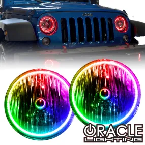 ORACLE Lighting 2007-2017 Jeep Wrangler JK LED Headlight Halo Kit