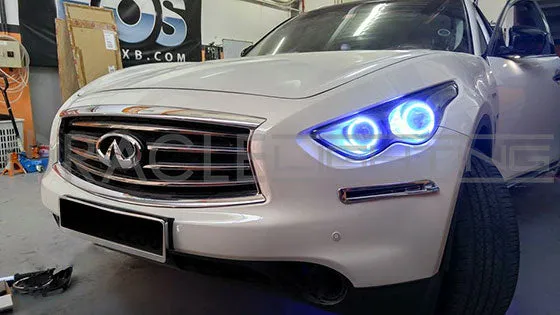 ORACLE Lighting 2009-2015 Infiniti QX70 LED Headlight Halo Kit