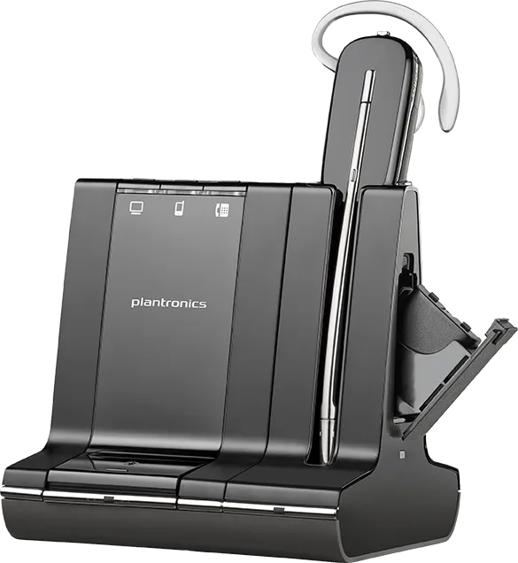 Plantronics Savi W745 Wireless Headset w/unlimited talk time - Discontinued