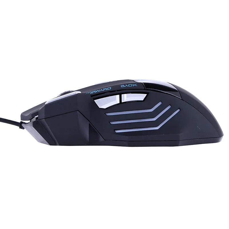 Professional 5500 DPI Gaming Mouse 7 Buttons LED Optical USB Wired Gaming Mouse Gaming Computer Mouse for Pro PC Gamer Mouse