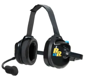 Racing Radios Premium Two-Way Headset | Black