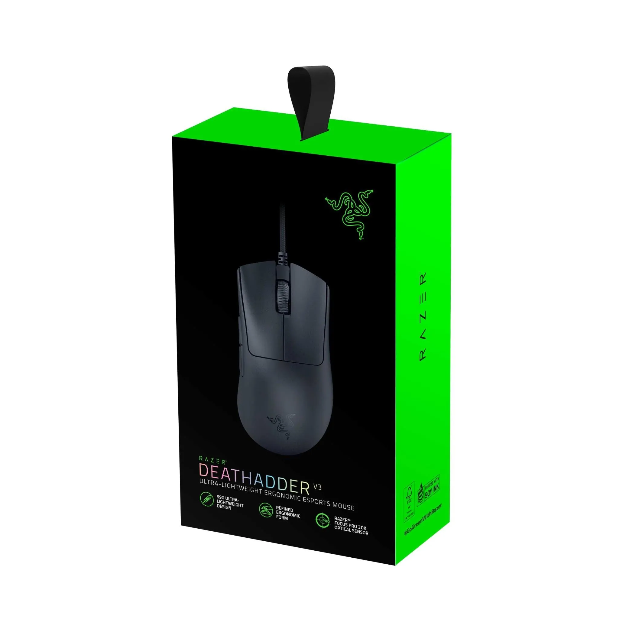 Razer DeathAdder V3 Ergonomic Wired Gaming Mouse