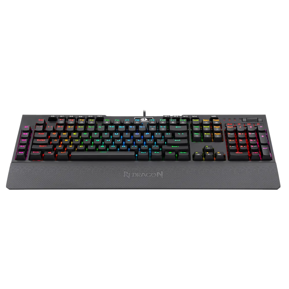 Redragon K586-PRO BRAHMA Mechanical Keyboard with Tactile and Light-Speed Fast Optical Blue Switches