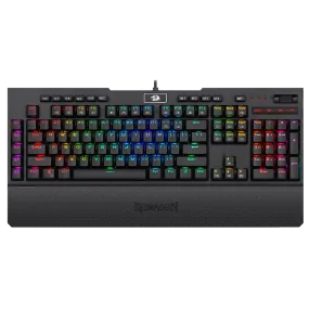 Redragon K586-PRO BRAHMA Mechanical Keyboard with Tactile and Light-Speed Fast Optical Blue Switches