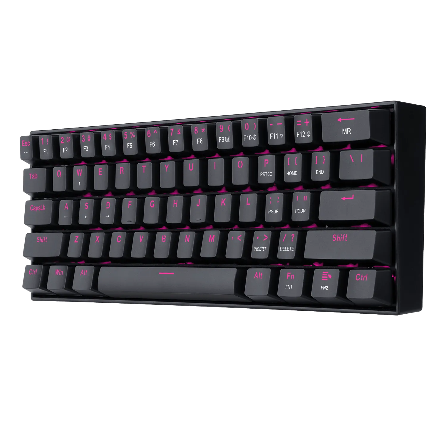 Redragon K630 60% Keyboard Pink LED Backlit