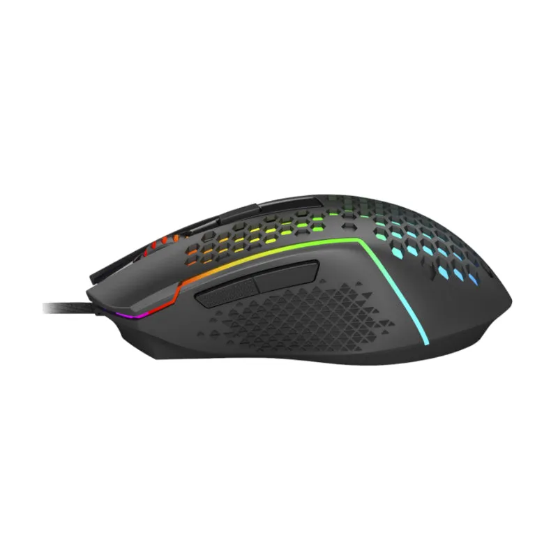 Redragon Reaping 6200Dpi Rgb Lightweight 65G Gaming Mouse - Black