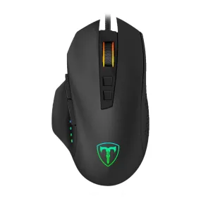 T-Dagger Captain 8000Dpi 8 Button|180Cm Cable|Ergo-Design|Rgb Backlit Gaming Mouse - Black/Red