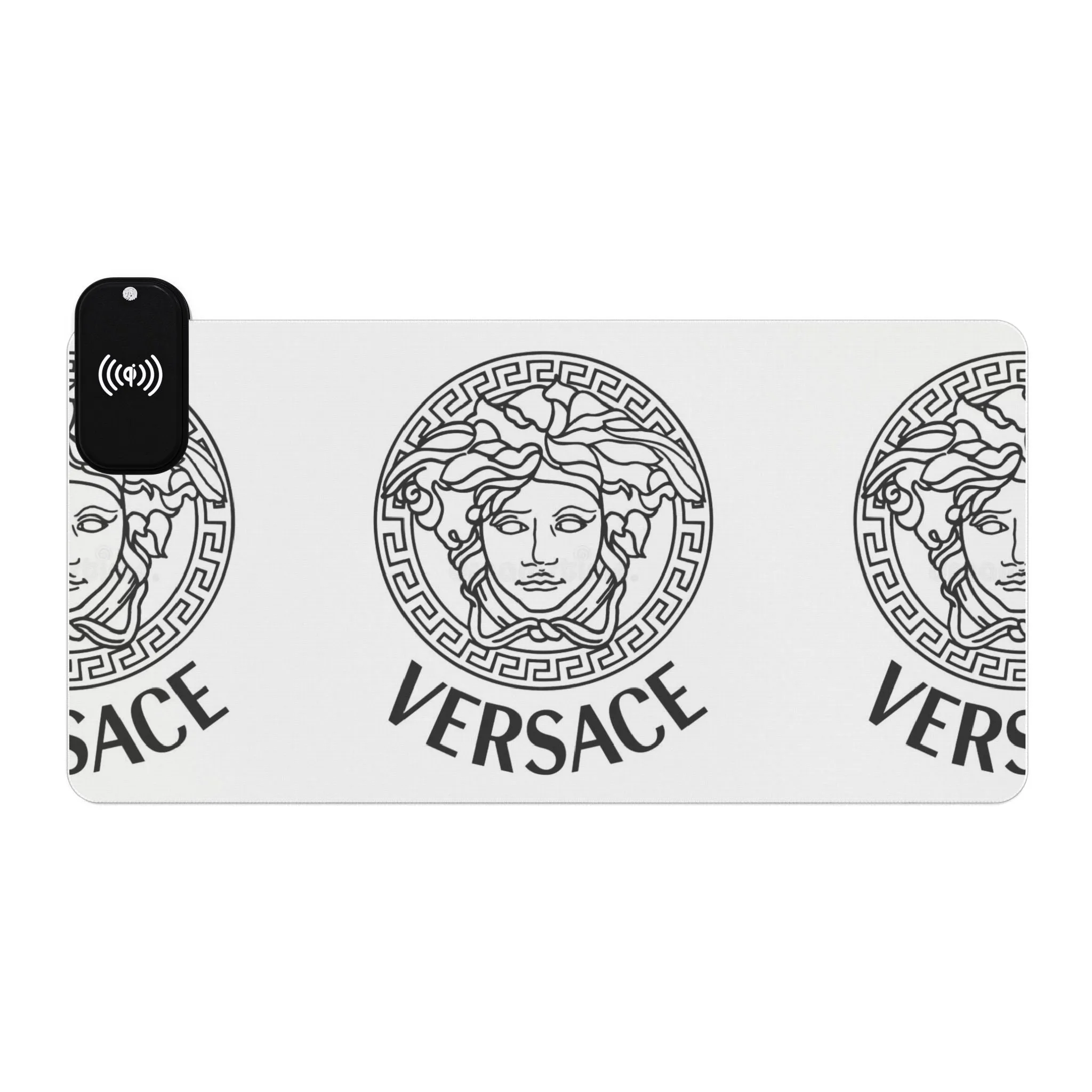 Versace LED Gaming Mouse Pad, Wireless Charging