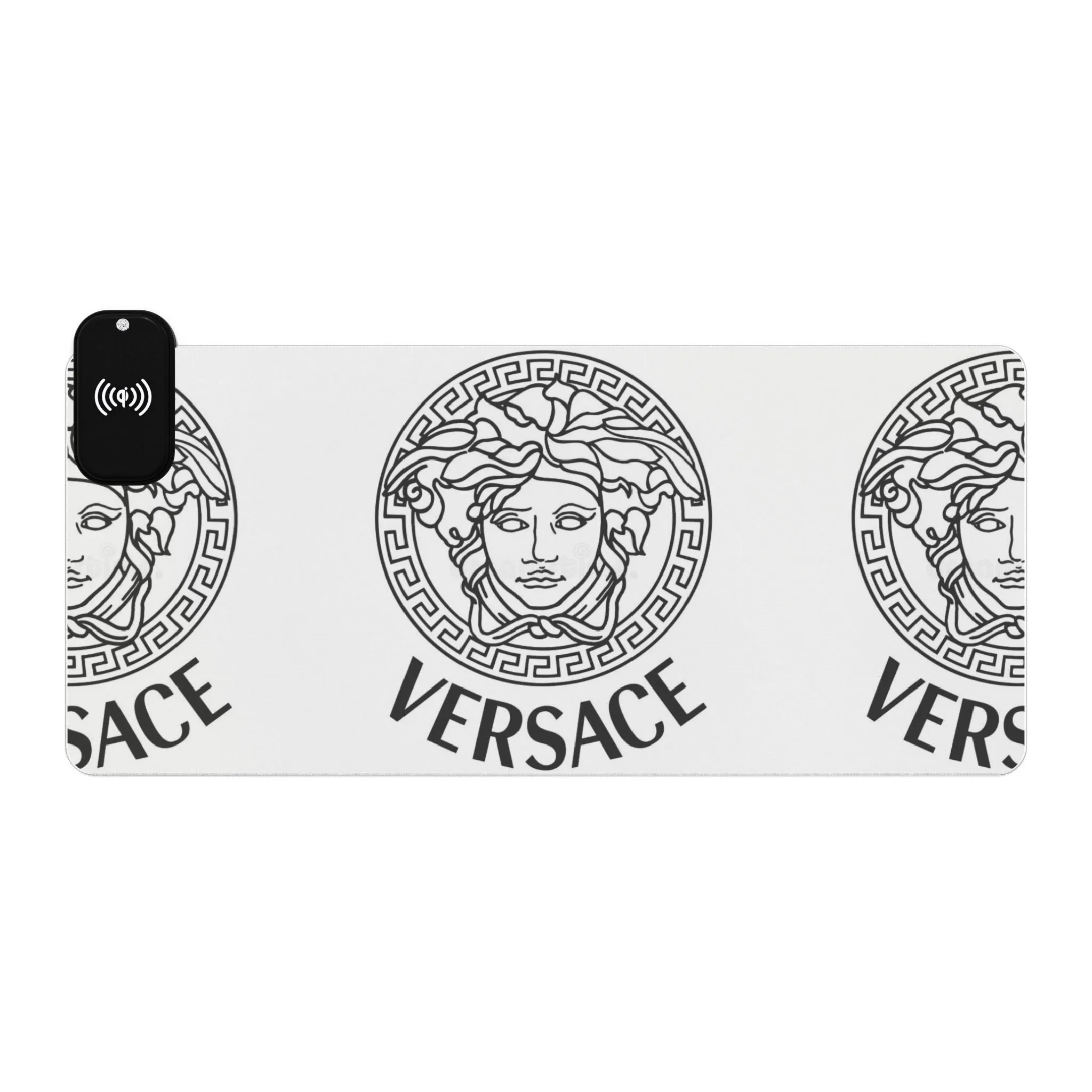 Versace LED Gaming Mouse Pad, Wireless Charging