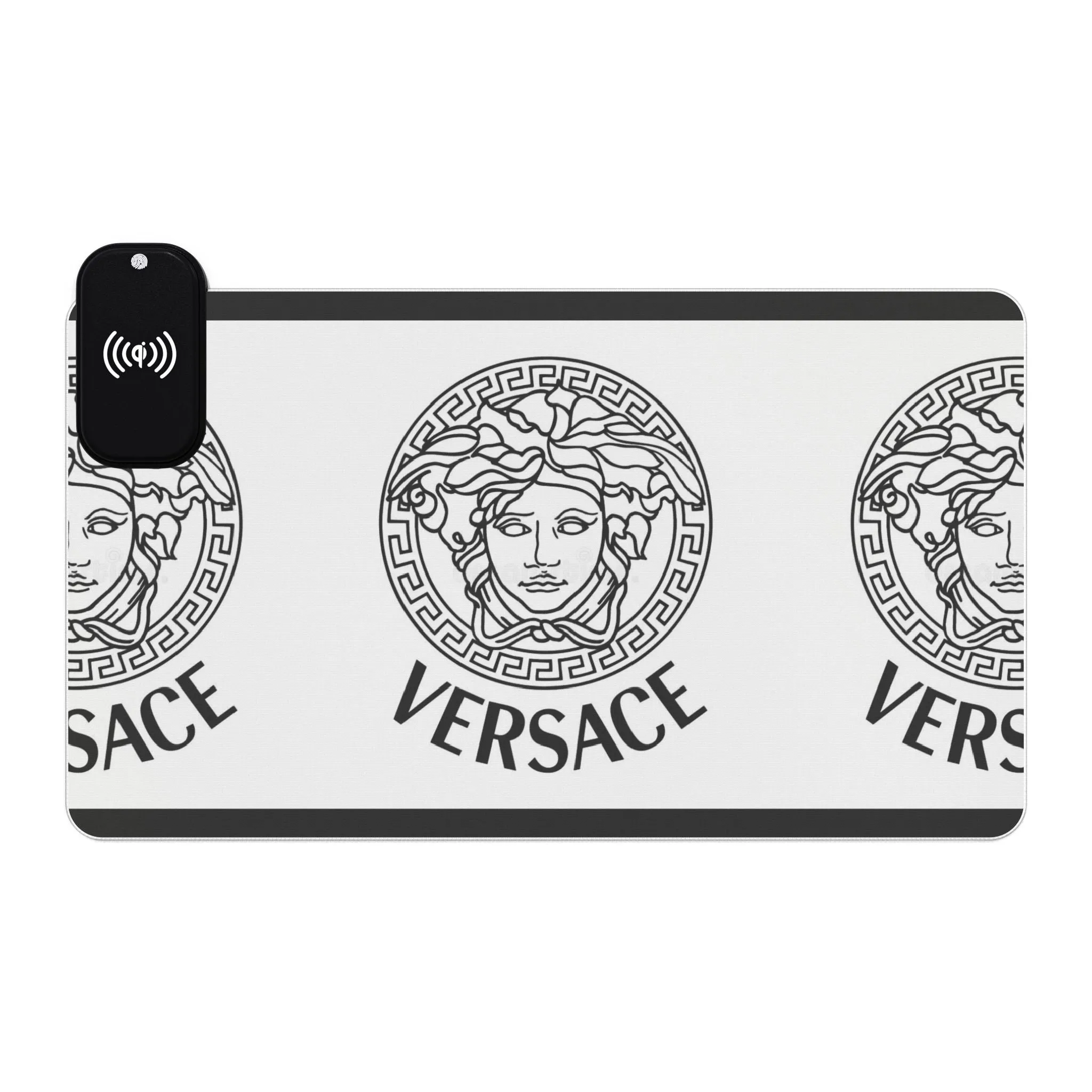 Versace LED Gaming Mouse Pad, Wireless Charging